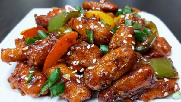 Baby corn Chilli
